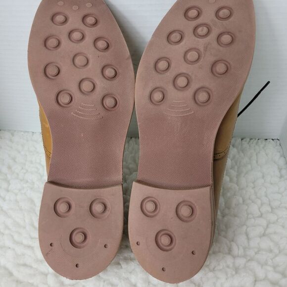 Gordon Rush Cornell Mens Oxford Shoes Size 10.5 Brown Leather Wingtip Shoes - Picture 10 of 10